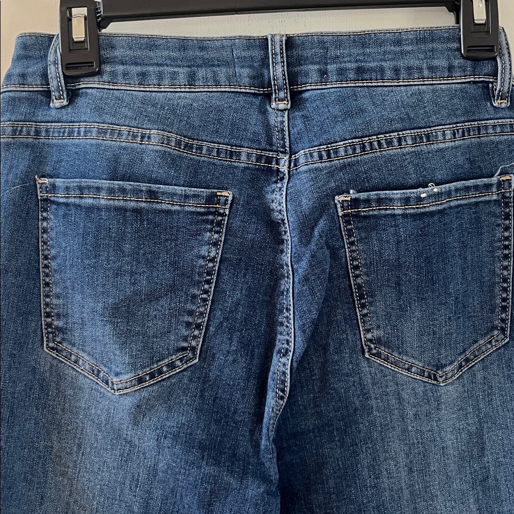 CHARLIE B Dark Indigo Flare Jeans - Picture 4 of 4